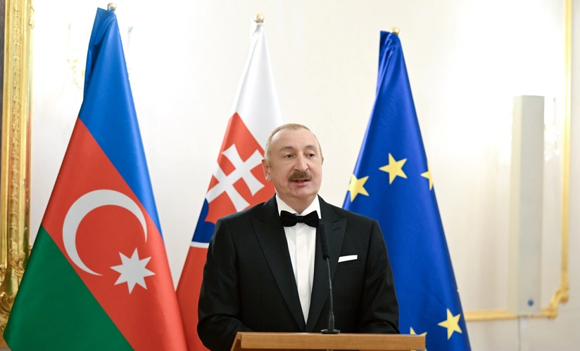 İlham Əliyev Slovakiya prezidentini Azərbaycana səfərə dəvət etdi