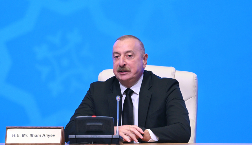 Ильхам Алиев: Азербайджан и Армения проводят делимитацию без посредников