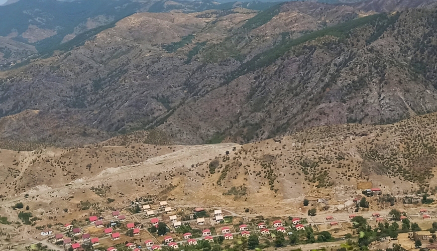 Laçının bu kəndi yenidən inşa edilir - SON GÖRÜNTÜLƏR