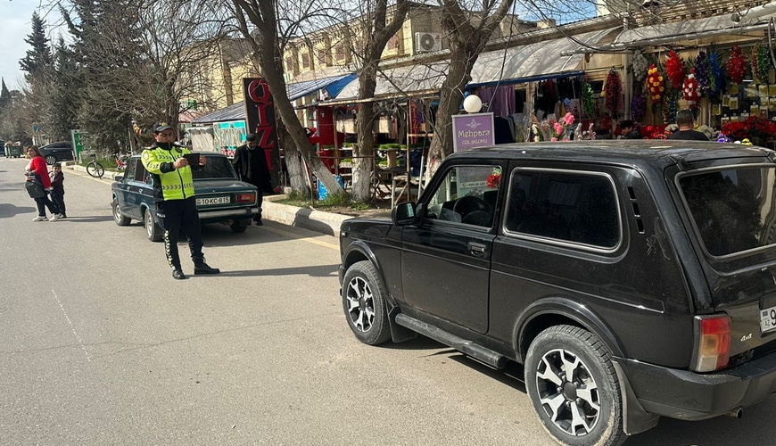 Salyanda intizamsız sürücülərə qarşı reyd keçiirilib