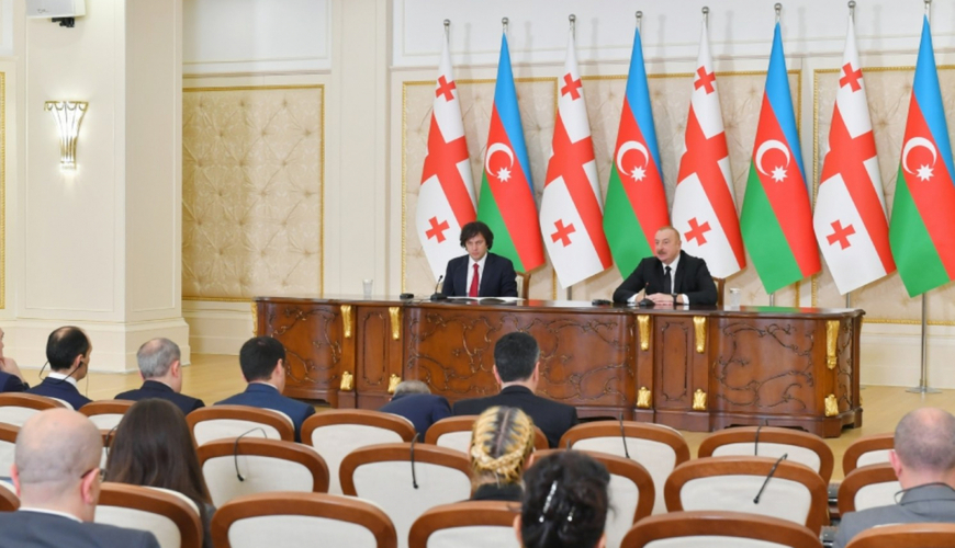 СМИ Грузии широко осветили сегодняшний спич президента Ильхама Алиева
