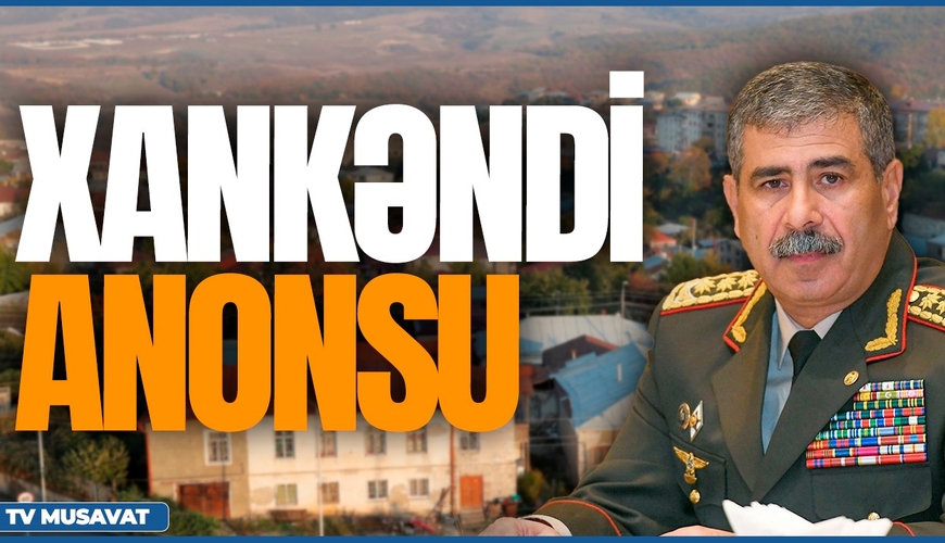 Zakir Həsənovdan SON DƏQİQƏ Xankəndi ANONSU – yaxında... CANLI