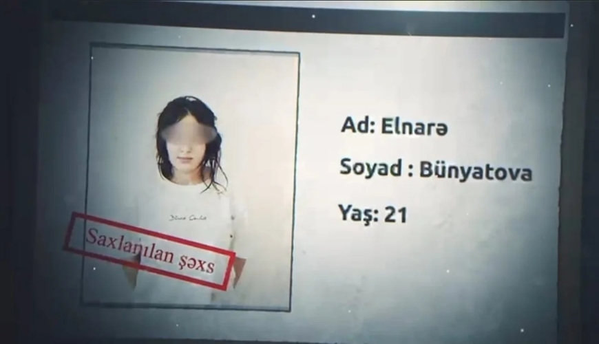 Naxçıvanda kredit adı ilə kiberdələduzluq edən qadın saxlanıldı - VİDEO