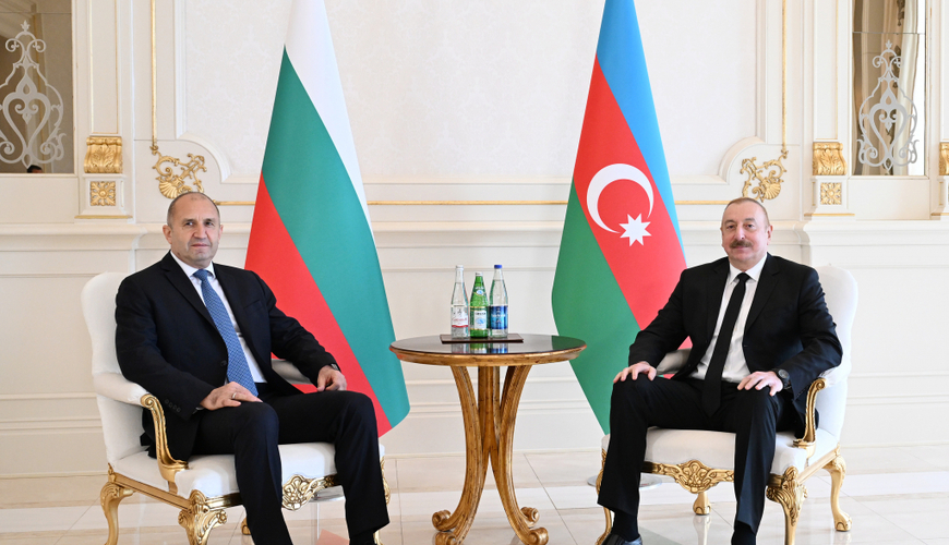 Переговоры Алиева и Радева в Баку - ОБНОВЛЕНО