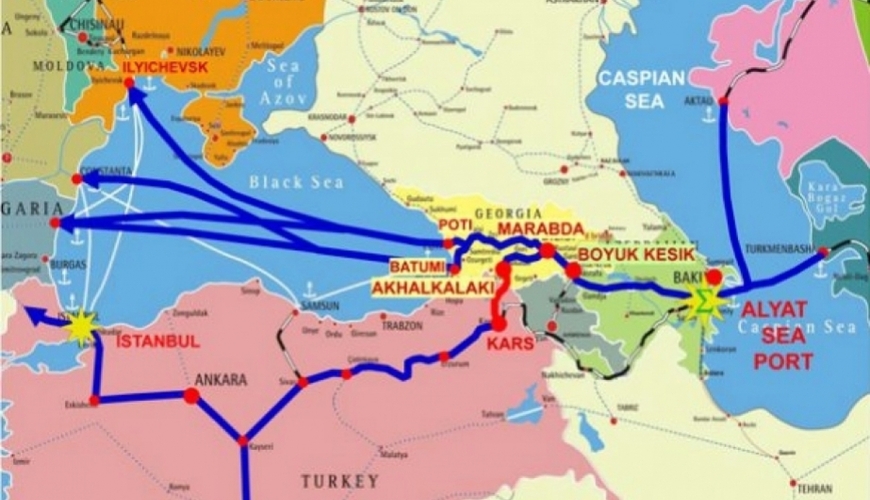 Qazaxıstandan Transxəzər çağırışı: Bu yol Avropaya yükdaşımaların müddətini ikiqat azaldır