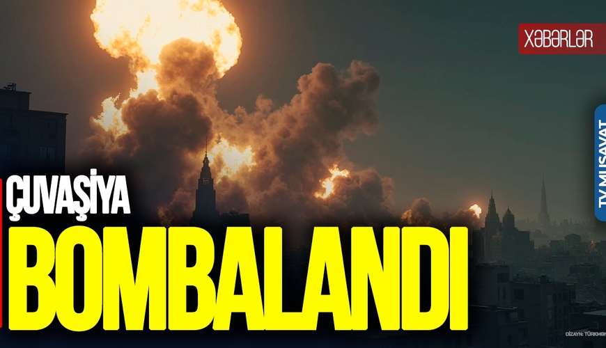 Çuvaşiya BOMBALANDI, xeyli YARALI var: Moskvanı VURAN raket alınır - CANLI