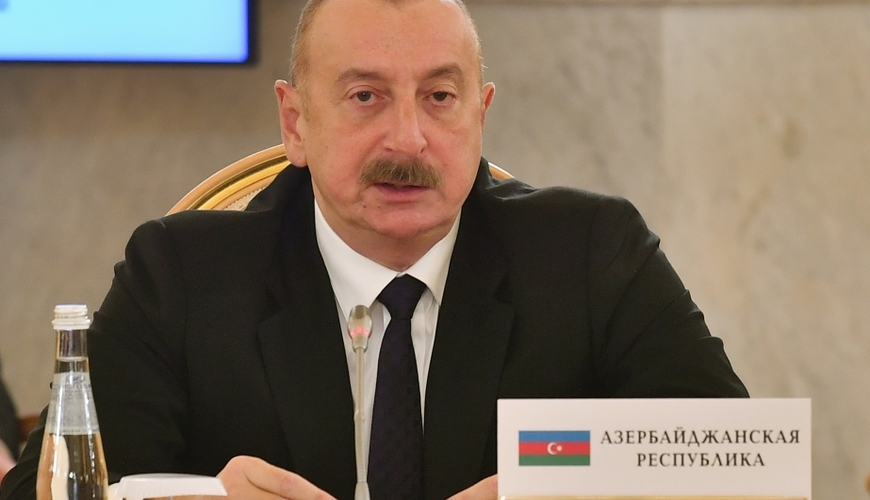 Azərbaycan Prezidenti Ermənistan Baş nazirinin əsassız ittihamlarına cavab verib -VİDEO